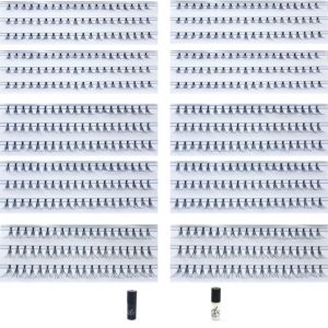 ASLBIG - 10pk Bulk Individual Lashes with Glue