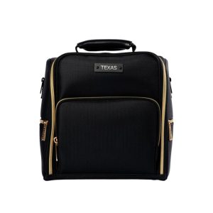 TBG10 - Texas Makeup Case Gold Zipper