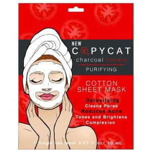 FM1 - Charcoal Tomato Sheet Mask