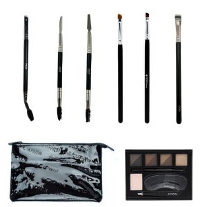 BRW-TWIN2 - Brow Brush Set with CP07 Eyebrow Palette